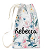 Floral Laundry Bag