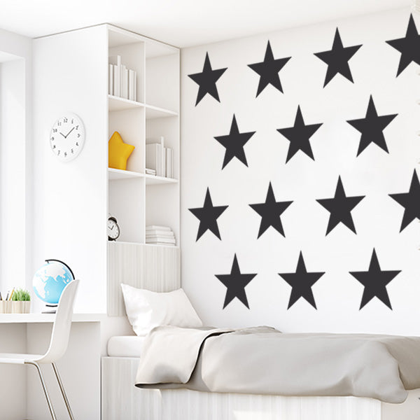 Giant Stars Wall Decal Set