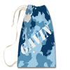 Blue Camo Laundry Bag