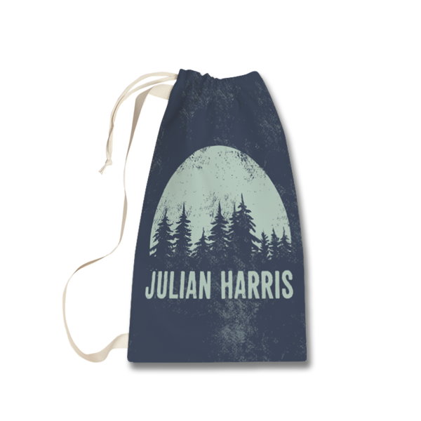 Forest Night Laundry Bag