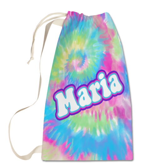 Groovy Tie-Dye Laundry Bag Large