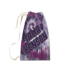 Purple Tie-Dye Laundry Bag