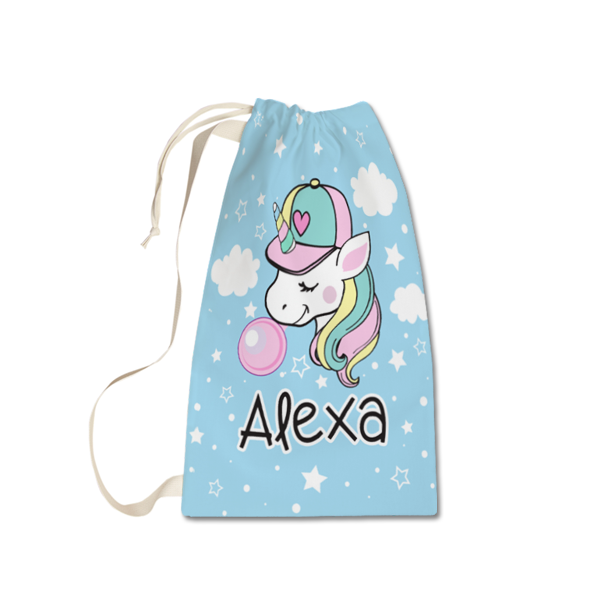 Bubblegum Unicorn Laundry Bag