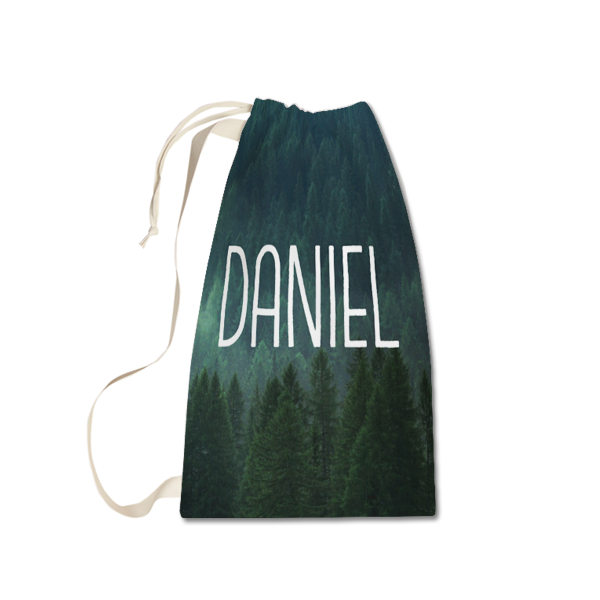 Misty Forest Laundry Bag