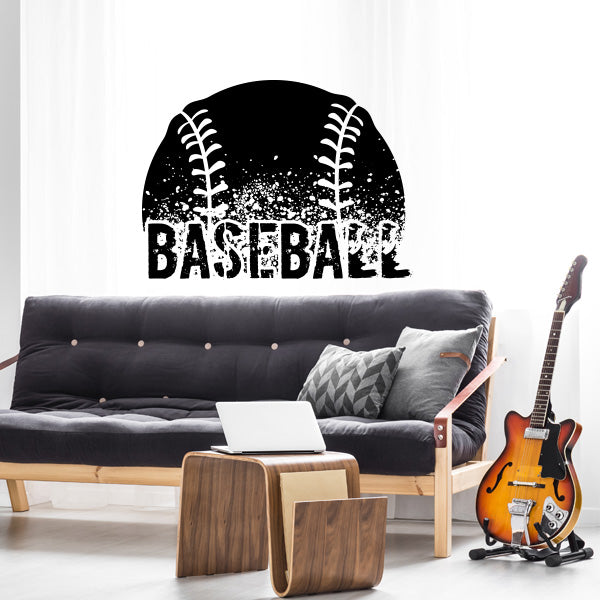 Baseball Wall Decal