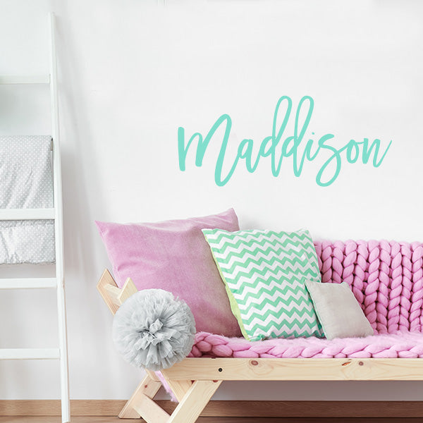 Maddison Name Decal