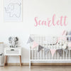 Scarlett Name Decal