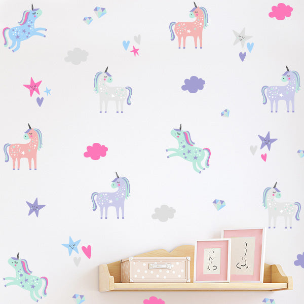 Unicorn Dreams Decal Set
