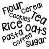 Vinyl Pantry Die-Cut Labels