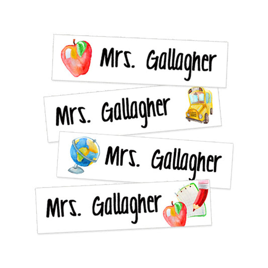 Pencil Teacher Labels
