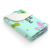 Flamingo Vibes  Fleece Blanket