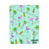 Flamingo Vibes  Fleece Blanket