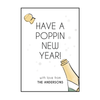 Poppin New Year Wine Labels