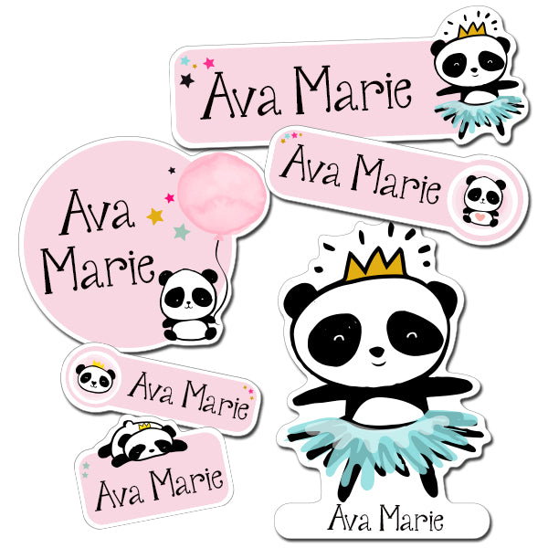 Panda Kiddie Label Pack – LabelDaddy