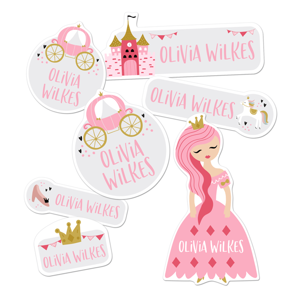 Princess's Label Little Princess Kiddie Label Pack – LabelDaddy