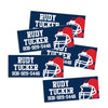 Football Rectangle Contact Labels