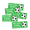 Soccer Rectangle Contact Labels