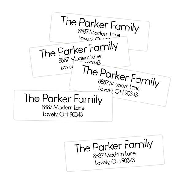 Simple Return Address Labels – LabelDaddy
