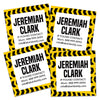 Construction Square Contact Labels