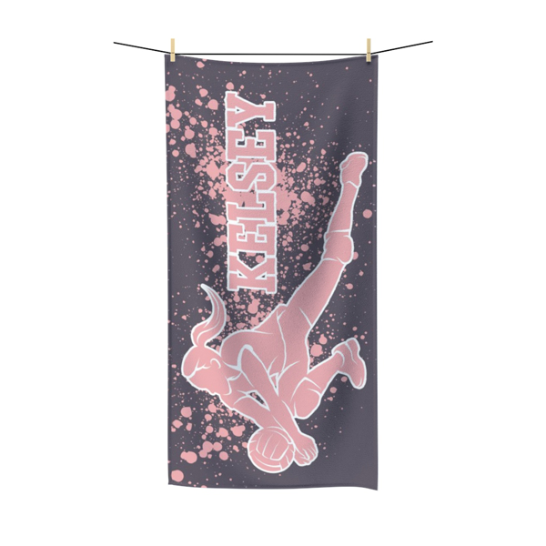 Volleyball Dig Beach Towel