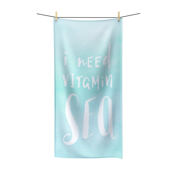 Vitamin Sea Beach Towel