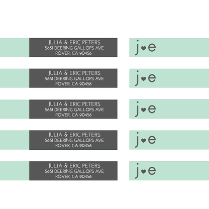 Wrap Around Return Address Labels