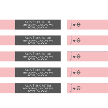 Wrap Around Return Address Labels
